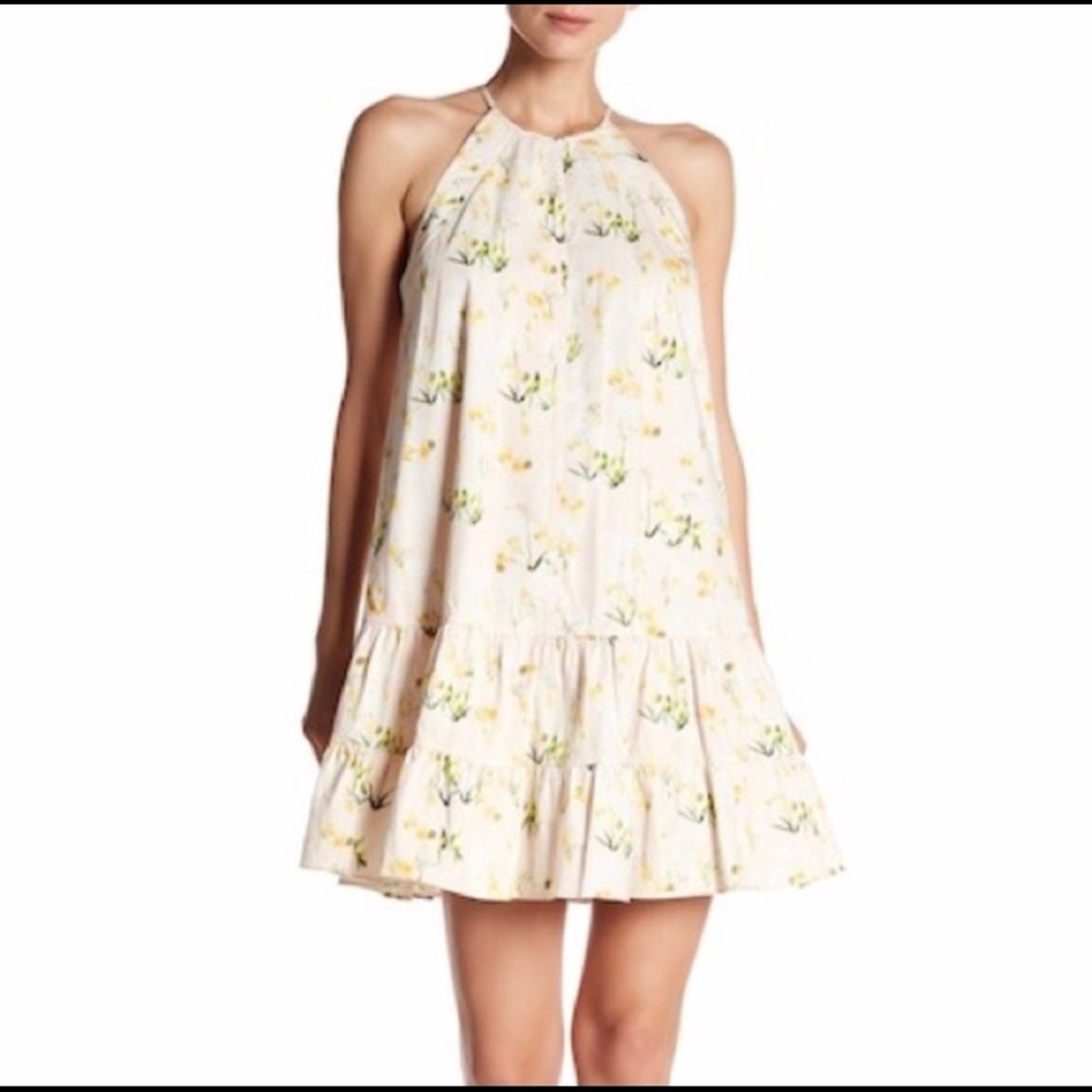 Rebecca Taylor Firefly Floral Tank Dress